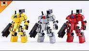 Lego Mini Mech part 9 (Zaku Gundam design style / ザクII - ガンダムシリーズ) - Tutorial