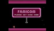 Famicom Disk System Startup (Sharp Twin Famicom) (ツインファミコン) (60FPS) (HD)