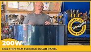 Yuma 200W CIGS Thin-film Flexible Solar Panel Honest Review | BougeRV
