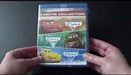 Cars Trilogy 3 Movie Collection Blu-Ray+DVD Combo Unboxing.