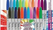 SHARPIE Color Burst Permanent Markers, Fine Point, Assorted, 24 Pack (1949557)