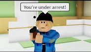 When you get arrested by police (meme) ROBLOX