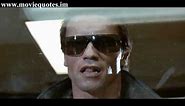 I'll be back - Arnold Schwarzenegger - The Terminator