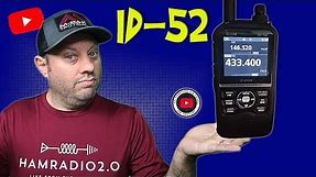 Icom ID-52 First Look! - New Icom Handheld Ham Radio | DSTAR