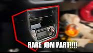 RARE JDM Double Din Center Console Install in EG Civic Hatch