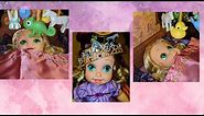Rapunzel Baby Doll and Crib Gift Set