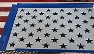 Large American Flag Template