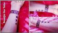 How to make a beautiful Star Tattoo on hand||star Tattoo||Tattoo&Art By KK
