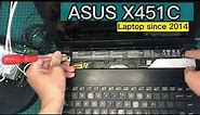 How to remove ASUS X451C Laptop?