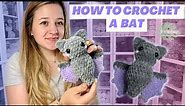 Easy Crochet Bat Tutorial | Free Amigurumi Animal Pattern for Beginners