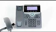 Cisco 7821 - Make and Take a Call
