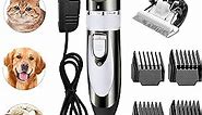 12V Professional Dog Clippers for Grooming, Electric Sheep Shears Pet Grooming Clippers for Thick Coat Heavy Duty Animal Hair Fur Trimmers Shaver