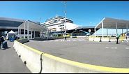 Seattle Cruise Port Terminal Pier 91 (Smith Cove) Boarding Cruise Ship to Alaska (4K)