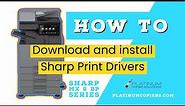 (2023) How To Download and Install Sharp Print Drivers on Windows Computers
