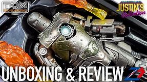 Iron Man MK1 LED ZD Toys 1/10 Scale Figure Unboxing & Review