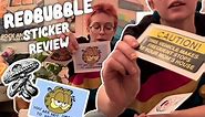 Redbubble Sticker Review - Matte/Glossy/Transparent In-depth review