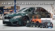 British Racing Green F80 M3 gets a baller package of upgrades! - Eventuri + CSF + MSS + Tuning