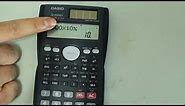 Percentages on Casio Scientific Calculator