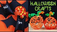 DIY Halloween Decorations | How to Make HALLOWEEN CRAFTS | Bat Poppers, Pumpkin Poms Poms and More