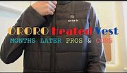 Months Later Review (Pros & Cons) | ORORO Heated Vest