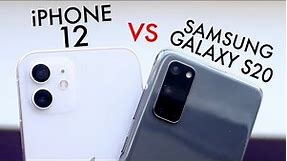 iPhone 12 Vs Samsung Galaxy S20 CAMERA TEST! (Photo / Video Comparison)