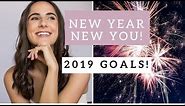 20 New years resolutions for 2019 + How to stick to them!