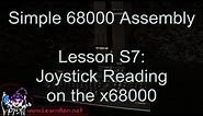 Simple Joystick reading on the x68000 - Lesson S7