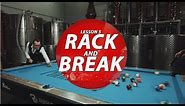 Billiards Tutorial for Beginner: How to Rack & Break!!!!