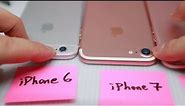 iPhone 7 vs iPhone 6 vs iPhone 6s Plus Brightness & Thickness Comparison