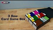 BCW 3 Row Card Game Box