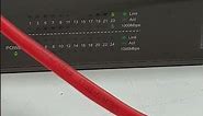 TP LINK 24 Port Gigabit Switch TL SG1024 TEST