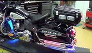 Delray Beach Police Motorcycle Light by Chrome Glow