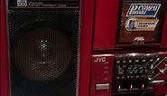 JVC PC-100 boombox cassette radio