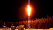 Igniting a 40' Flare Stack with a Flare Pen