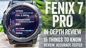 Garmin Fenix 7 Pro In-Depth Review: Clever Upgrades!