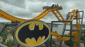 Batman: The Ride POV at Six Flags Fiesta Texas