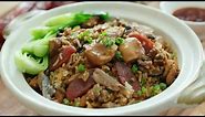 "Claypot" Rice Made In 30 Minutes With A Rice Cooker Recipe - 电饭锅煲仔饭