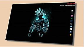 GIVE YOUR PC A FAVOLOUS LOOK WITH GOKU BEAST MODE THEME | DESKTOP CUSTOMIZATION FOR DBZ ANIME LOVER