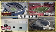 EVERY WWE WRESTLEMANIA STADIUM (1-37) (1985-2021) UPDATED