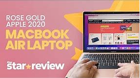 Rose Gold Apple 2020 MacBook Air Laptop M1 Chip, 13" Retina Display, 8GB RAM, 256GB SSD Storage