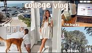 COLLEGE DAY IN MY LIFE | on campus, starbucks, clothing haul, chit chats & more!