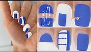 EASY NAIL DESIGNS | blue nail art designs compilation perfect for Summer!