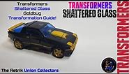 Transformers Shattered Glass Goldbug Transformation Guide!