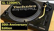 Technics SL-1200M7L 50th Anniversary Turntable - Unboxing