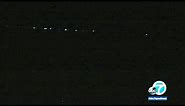 What were those lights in the sky? SoCal sky gazers report seeing string of unusual lights | ABC7