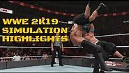 WWE 2K19 [SIMULATON] | Brock Lesnar vs Seth Rollins vs John Cena Royal Rumble 2015 Highlights