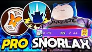 HOW TO PLAY SNORLAX AT THE HIGHEST LEVEL ! #1 DEFENDER SNORLAX GUIDE ! POKEMON UNITE