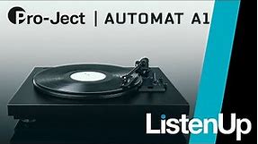 New Pro-Ject Automat A1 Turntable Overview