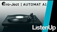 New Pro-Ject Automat A1 Turntable Overview