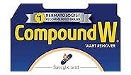 Compound W Maximum Strength One Step Plantar Wart Remover Foot Pads, 20 Count